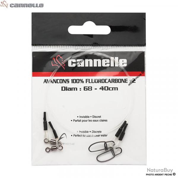 Bas de ligne CANNELLE Fluorocarbone 40cm  0.81mm