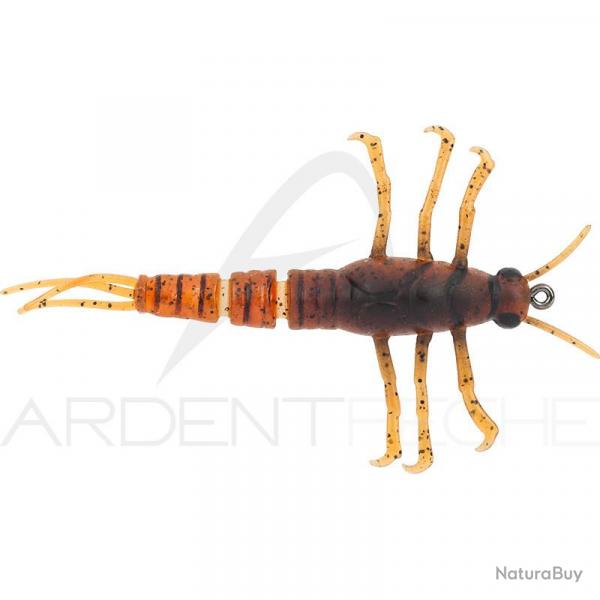 Leurre souple SAVAGE GEAR 3D TPE Mayfly nymph 01 Brown