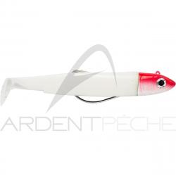 Leurre souple FIIISH Black minnow combo 90 Off Shore / 10g / Blanc/Rouge - BM497