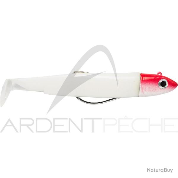 Leurre souple FIIISH Black minnow combo 90 Off Shore / 10g / Blanc/Rouge - BM497