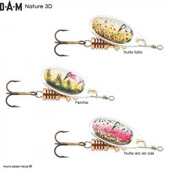 Cuiller DAM Nature 3D 4gr Truite arc en ciel