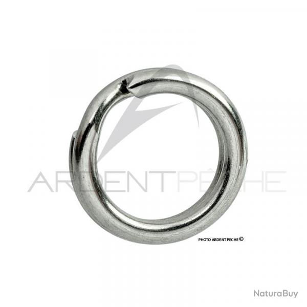 Anneaux briss W heavy weight inox x10 taille 6