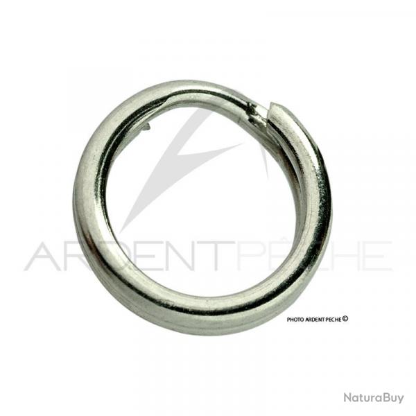 Anneaux briss W Fine gauge inox x10 taille 2