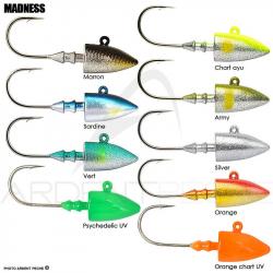 Tête plombée MADNESS Bakuree head 12g 08 Marron
