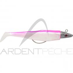 Leurre souple DELALANDE Swat shad 7cm 7g x1 171 Blanc nacré dos marron ventre jaune