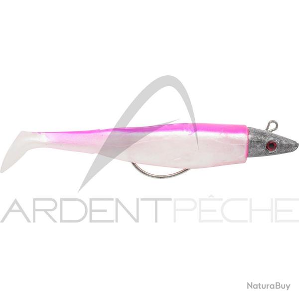 Leurre souple DELALANDE Swat shad 7cm 7g x1 188 Blanc nacr dos jaune fluo ventre rose