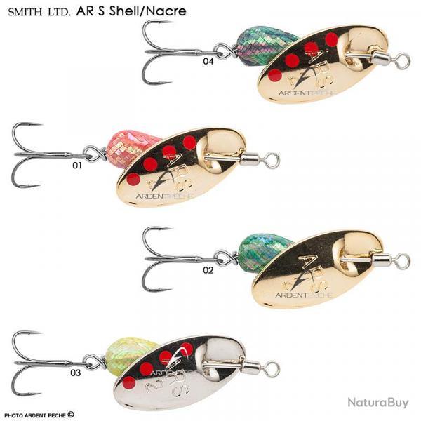Cuiller SMITH AR S Nacr 3.5g 02 GAGR
