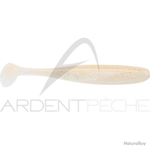 Leurre souple KEITECH Easy shiner 4 S01 White glow
