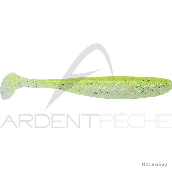 Leurre souple KEITECH Easy shiner 4 S10 Flash chartreuse