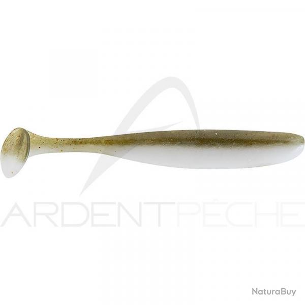 Leurre souple KEITECH Easy shiner 4 S21 White ayu