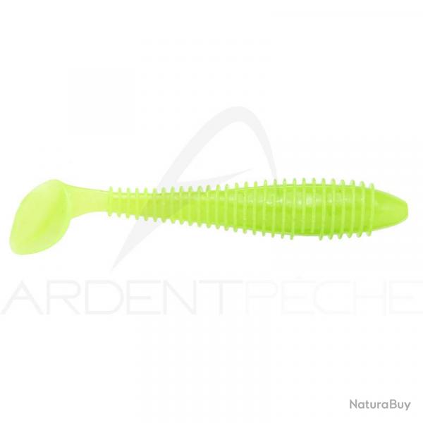 Leurre souple KEITECH Swing impact fat 3.3 026 Clear chartreuse glow