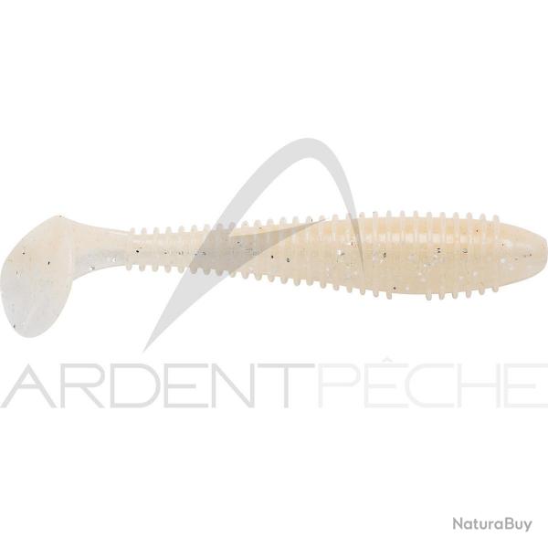 Leurre souple KEITECH Swing impact fat 3.3 S01 White glow