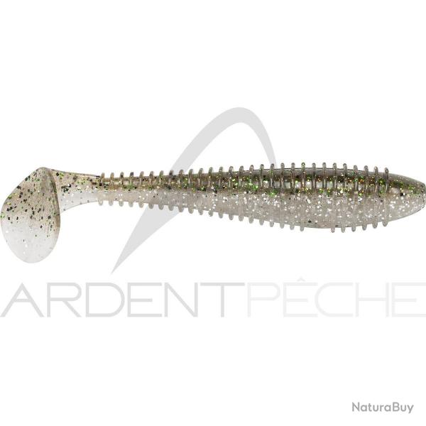 Leurre souple KEITECH Swing impact fat 3.8 416 Silver flash