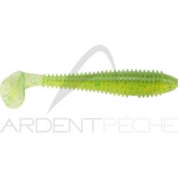 Leurre souple KEITECH Swing impact fat 3.8 424 Lime/Chartreuse