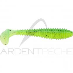 Leurre souple KEITECH Swing impact fat 3.8 468 Lime chartreuse pepper