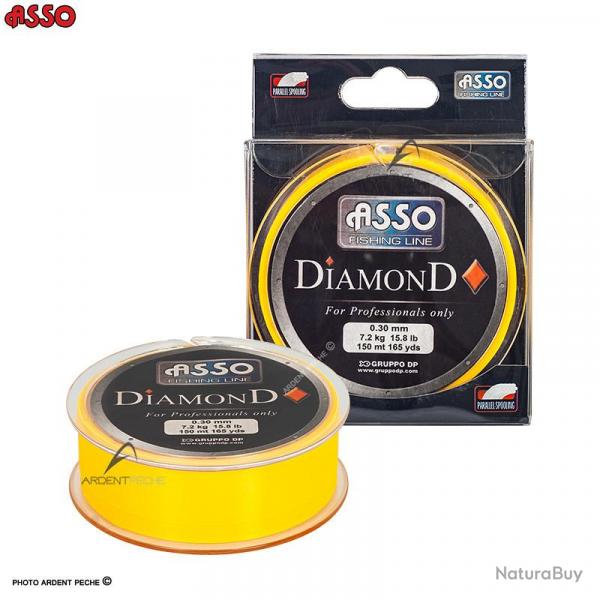 Fils nylon ASSO Diamonds 150m  0.24mm