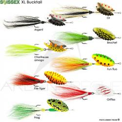 Cuiller SUISSEX XL Bucktail taille 5 Chartreuse amago