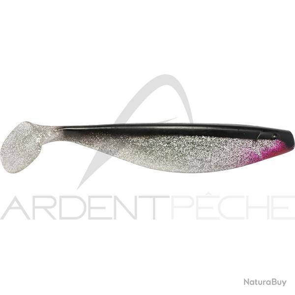 Leurre souple RELAX Shad 21cm S065 Paillet dos noir