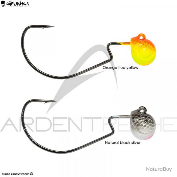 Tte plombe GUNKI GTex 3.5g H2/0 Orange/Fluo yellow