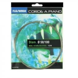 Corde a piano FLASHMER Rouleau 10m Ø 0.80mm