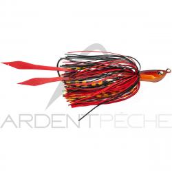 Swim jig VOLKIEN SOUL Hurricane cluster 10g Tecas black red