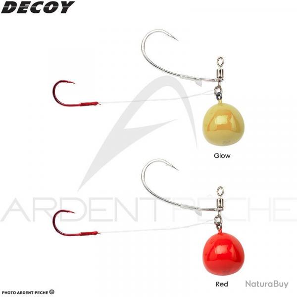 Tête plombée DECOY OS-1 Zero dan tenya Ebi ora Rouge 18g
