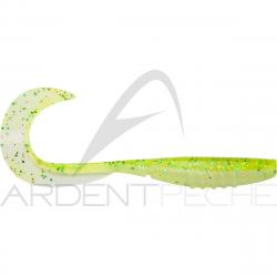 Leurre souple MEGABASS X Layer curly 5 Lime Shad