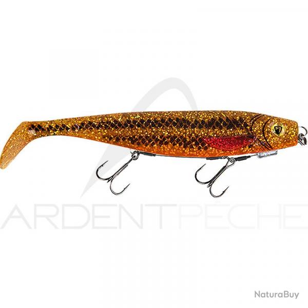 Leurre souple FOX RAGE Pro shad loaded 18cm UV Goldie