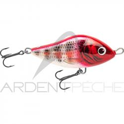 Poisson nageur SALMO Slider 10 S Red head striper