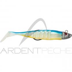 Leurre souple DELALANDE Neo shad texan 13cm 50g x1 172 Blanc nacré dos bleu ventre jaune