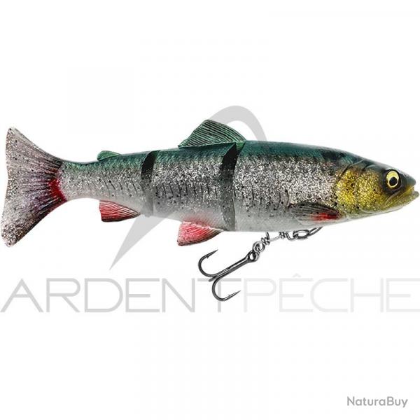 Leurre souple SAVAGE GEAR 4D Line thru trout SS 25cm Green silver