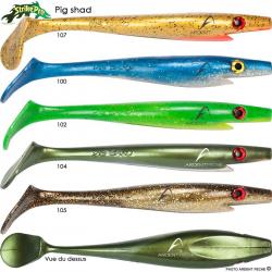 Leurre souple STRIKE PRO Pig shad giant 26cm 115
