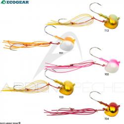 Tête plombée ECOGEAR Oval tenya #8 28g T12