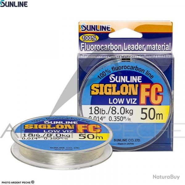 Fils fluorocarbone SUNLINE Siglon FC 50m  0.38mm