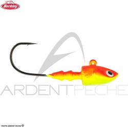 Tête plombée BERKLEY deep jig head orange fluo 21g