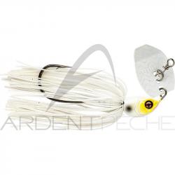 Chatterbait SAKURA Cajun bladed jig 10.5g JC11 Kicker white