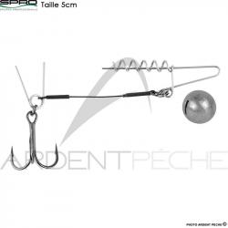 Monture SPRO Softbait spiral stinger 10cm / H1 + H2