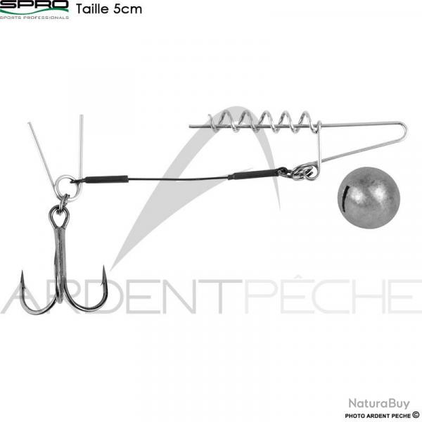 Monture SPRO Softbait spiral stinger 10cm / H1 + H2