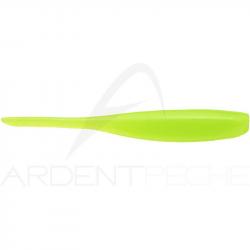 Leurre souple KEITECH Shad impact 2 026 Clear chartreuse glow