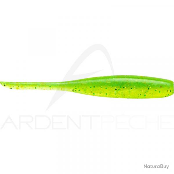 Leurre souple KEITECH Shad impact 2 424 Lime/Chartreuse