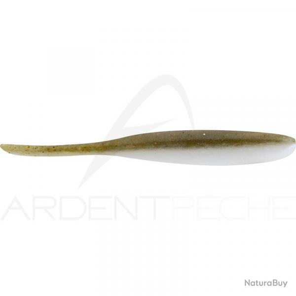 Leurre souple KEITECH Shad impact 2 S21 White ayu