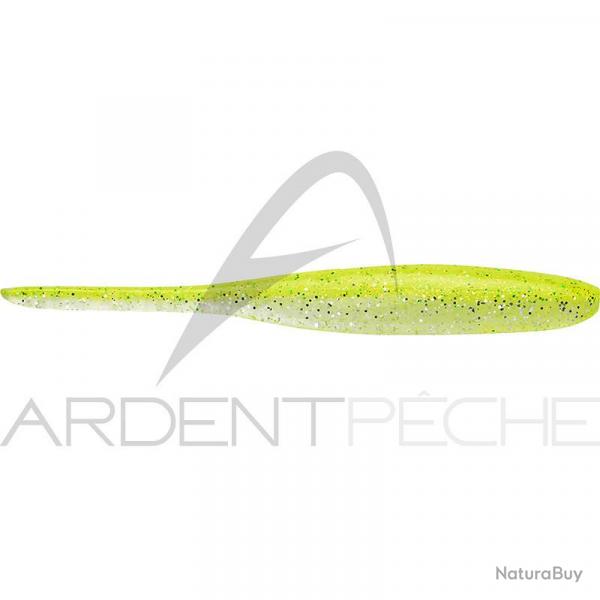 Leurre souple KEITECH Shad impact 4 S10 Flash chartreuse