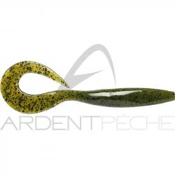 Leurre souple SAWAMURA One up curly 3.5 011 Water melon pepper