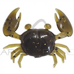 Leurre souple NIKKO Super little crab Green Glow flake 355