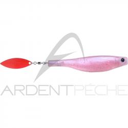 Leurre souple HYPERLASTICS Dartspin 5 1/2 UV Pink red