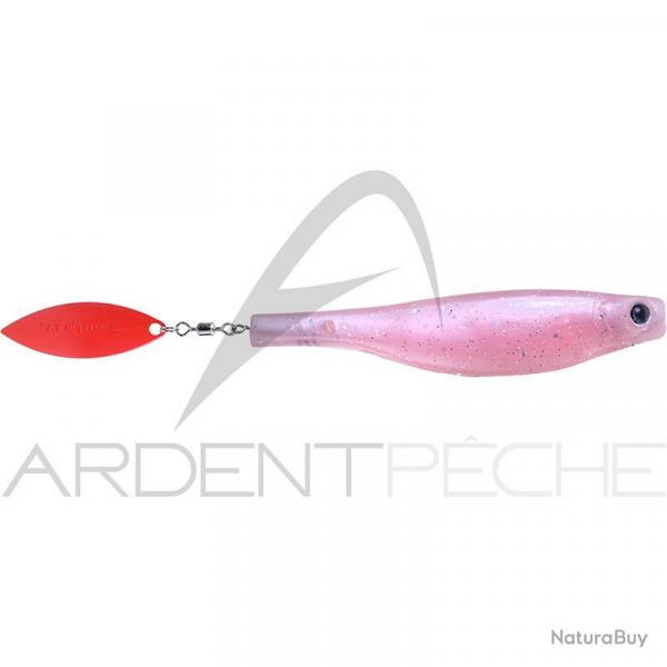 Leurre souple HYPERLASTICS Dartspin 5 1/2 UV Pink red