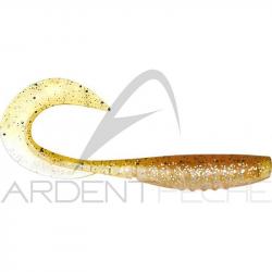 Leurre souple MEGABASS X Layer curly 3.5 Tinsel Brown