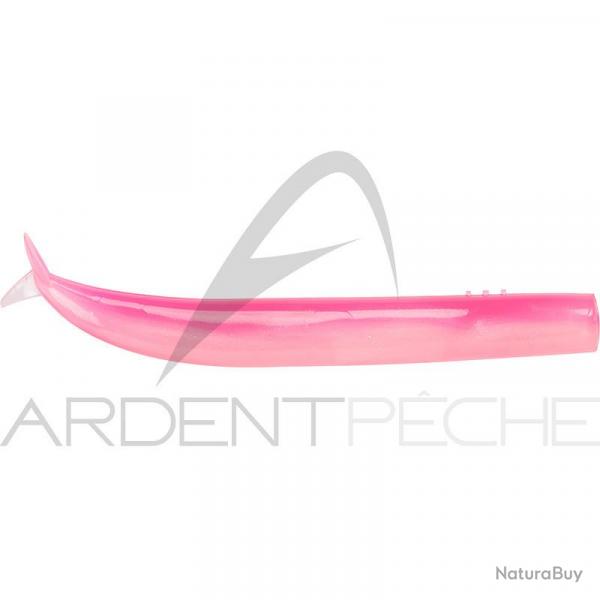 Leurre souple FIIISH Crazy sand eel corps 180 Rose fluo