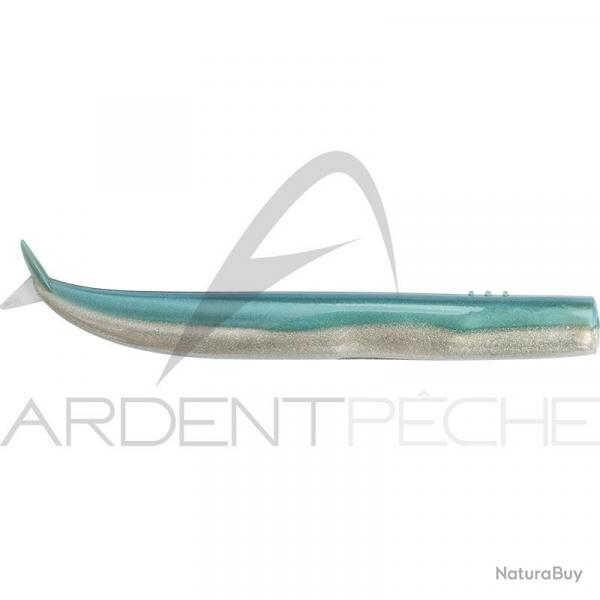 Leurre souple FIIISH Crazy sand eel corps 220 Bleu nacr