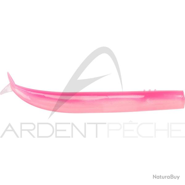 Leurre souple FIIISH Crazy sand eel corps 220 Rose fluo